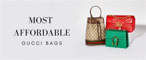 www gucci bags on sale|most affordable gucci bag.